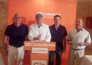 Mario Gómez durante su intervención.