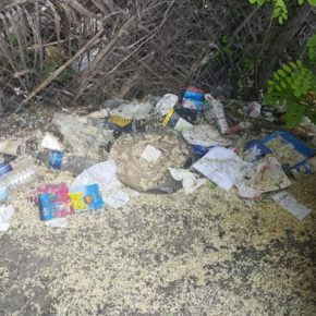 Cs exige al Gobierno local una limpieza urgente del parking disuasorio del Malecón