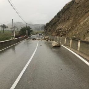 Ciudadanos exige responsabilidades al Gobierno regional por los desprendimientos en la carretera RM-520