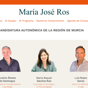 Ciudadanos lanza la web mariajoseros.es con toda la información de su campaña, su programa electoral e información de la candidata y su equipo